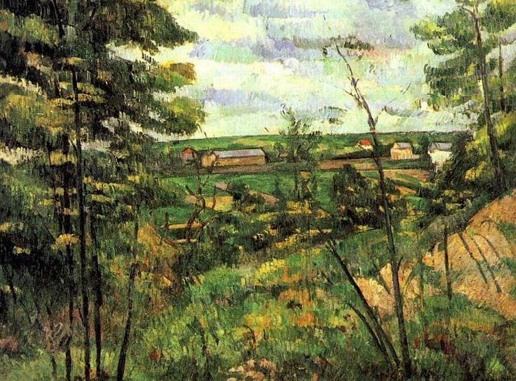 Paul Cezanne Das Tal der Oise Spain oil painting art